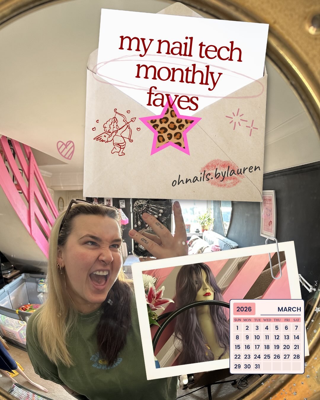 Let&rsquo;s play a game of pretend I posted this yesterday x

Clients! Thank you for choosing to sit across from me this month whilst I paint things on your nails! I can&rsquo;t wait to see you this month for more chaos hehe ✨🎶

Let&rsquo;s not forg