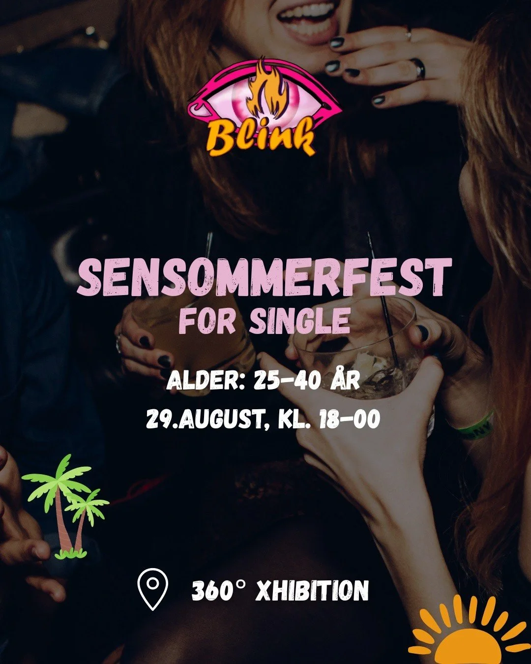 Sensommerfest for single! (25-40 &aring;r)
Kvelden du ikke vil g&aring; glipp av! 🙌😎