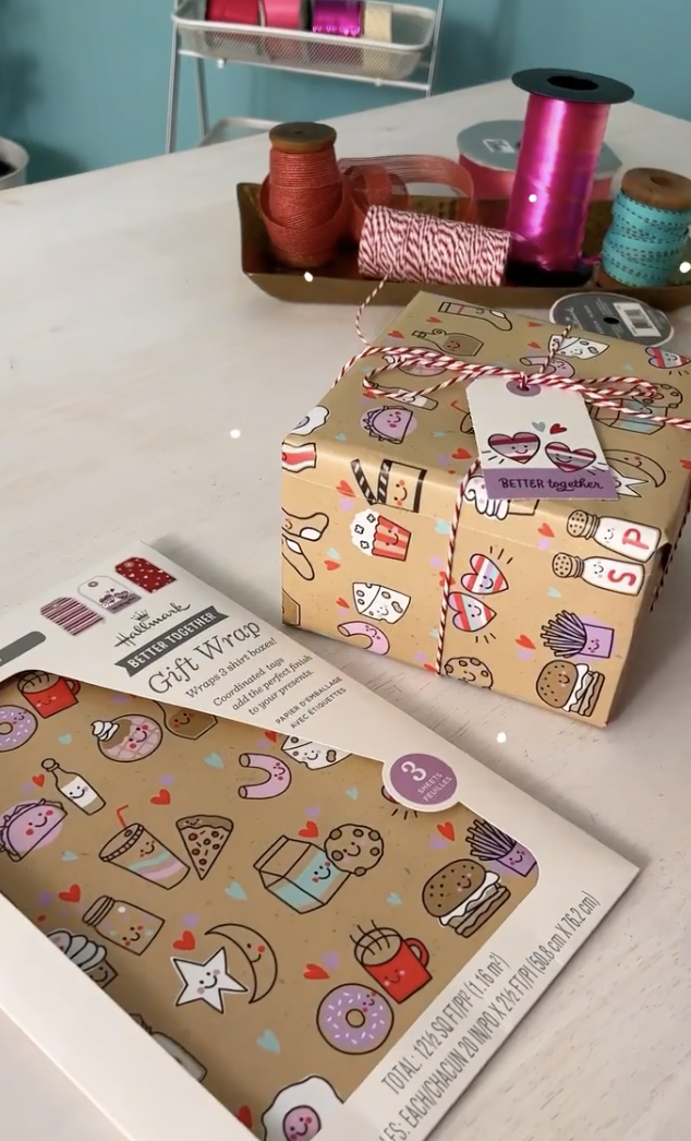 Hallmark Gift Wrapping Tiktok