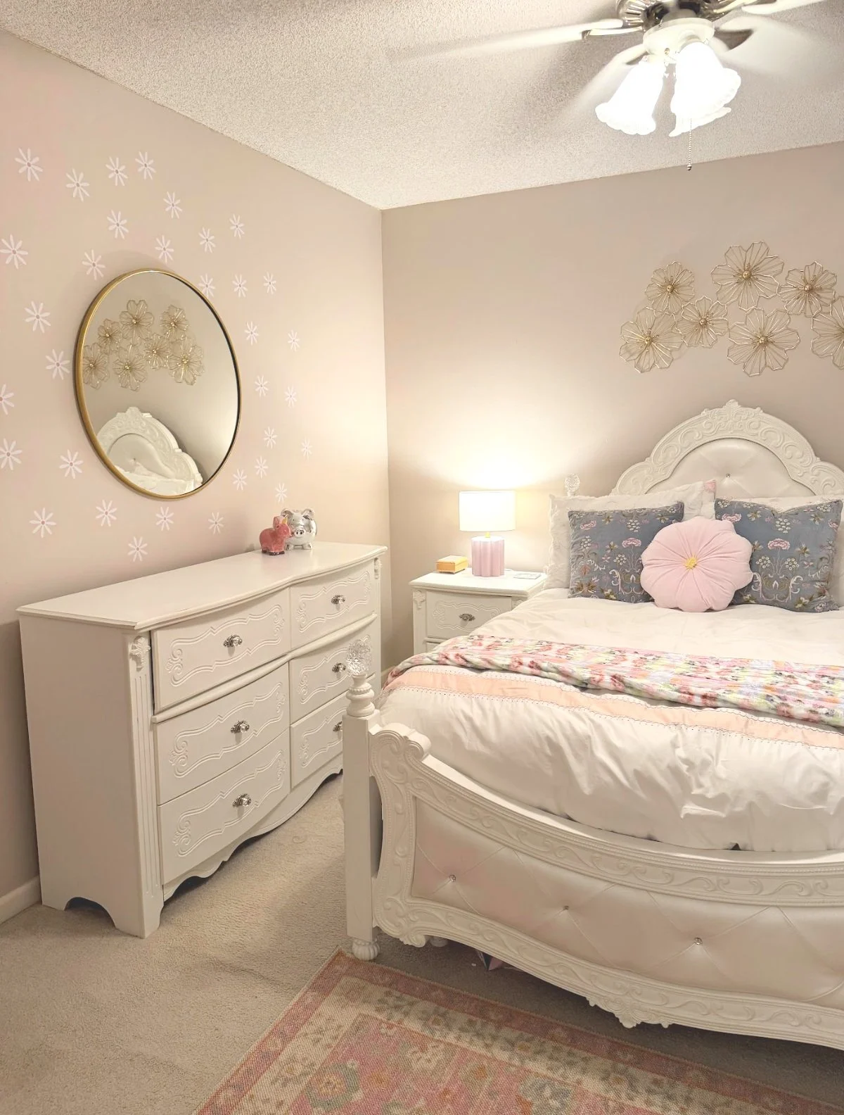 Big girl bedroom makeover