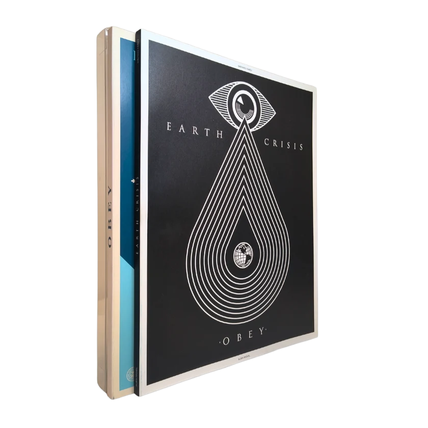 Shepard Fairey "OBEY" Signed: Earth Crisis Book Set