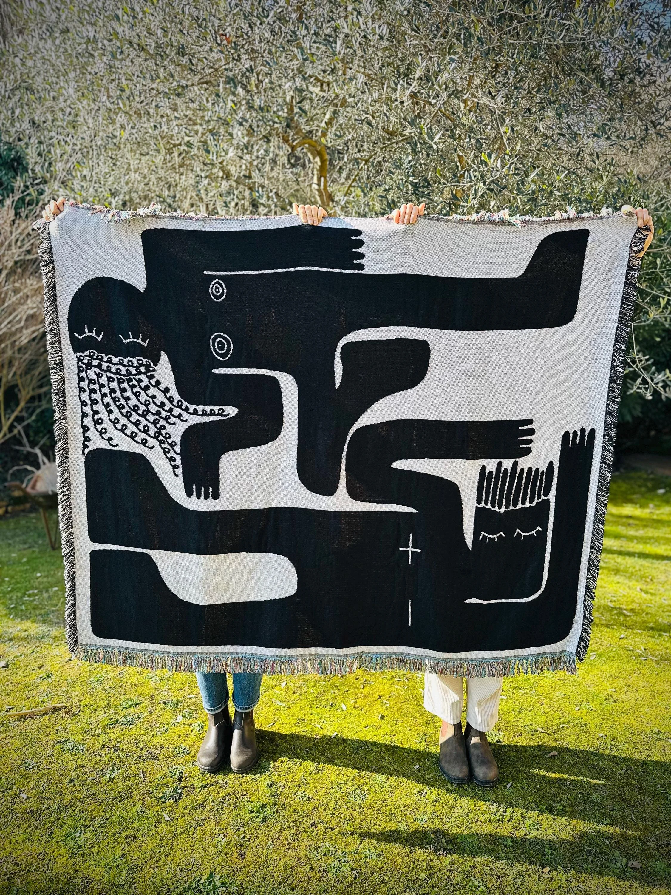 IAMYOURS - Woven Blanket Tapestry