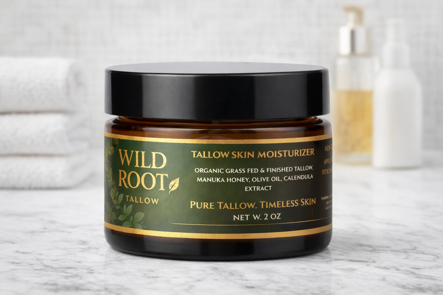 Wild Root Tallow Skin Moisturizer