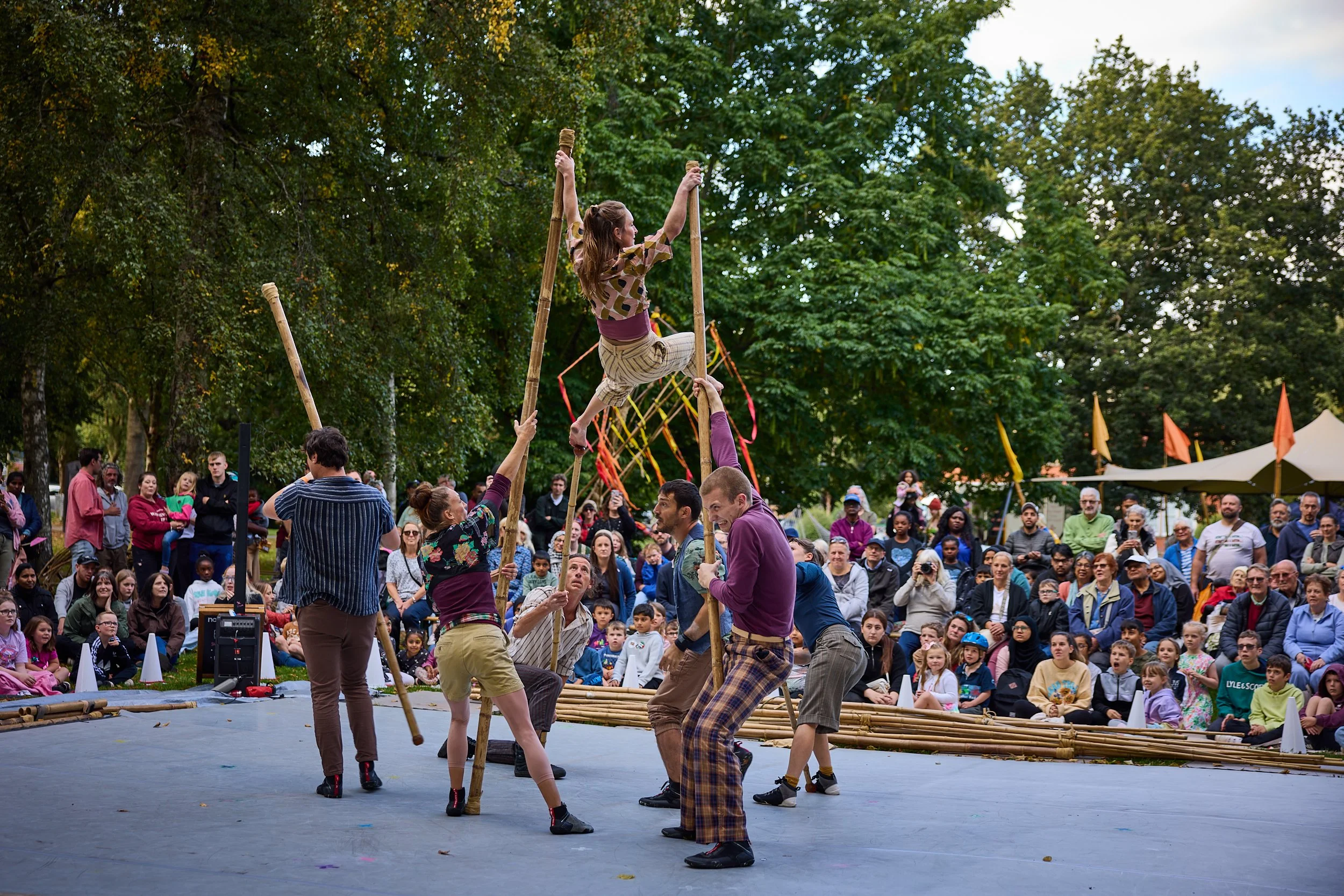 NoFit State Circus – Imagine Bamboo, Imagineer