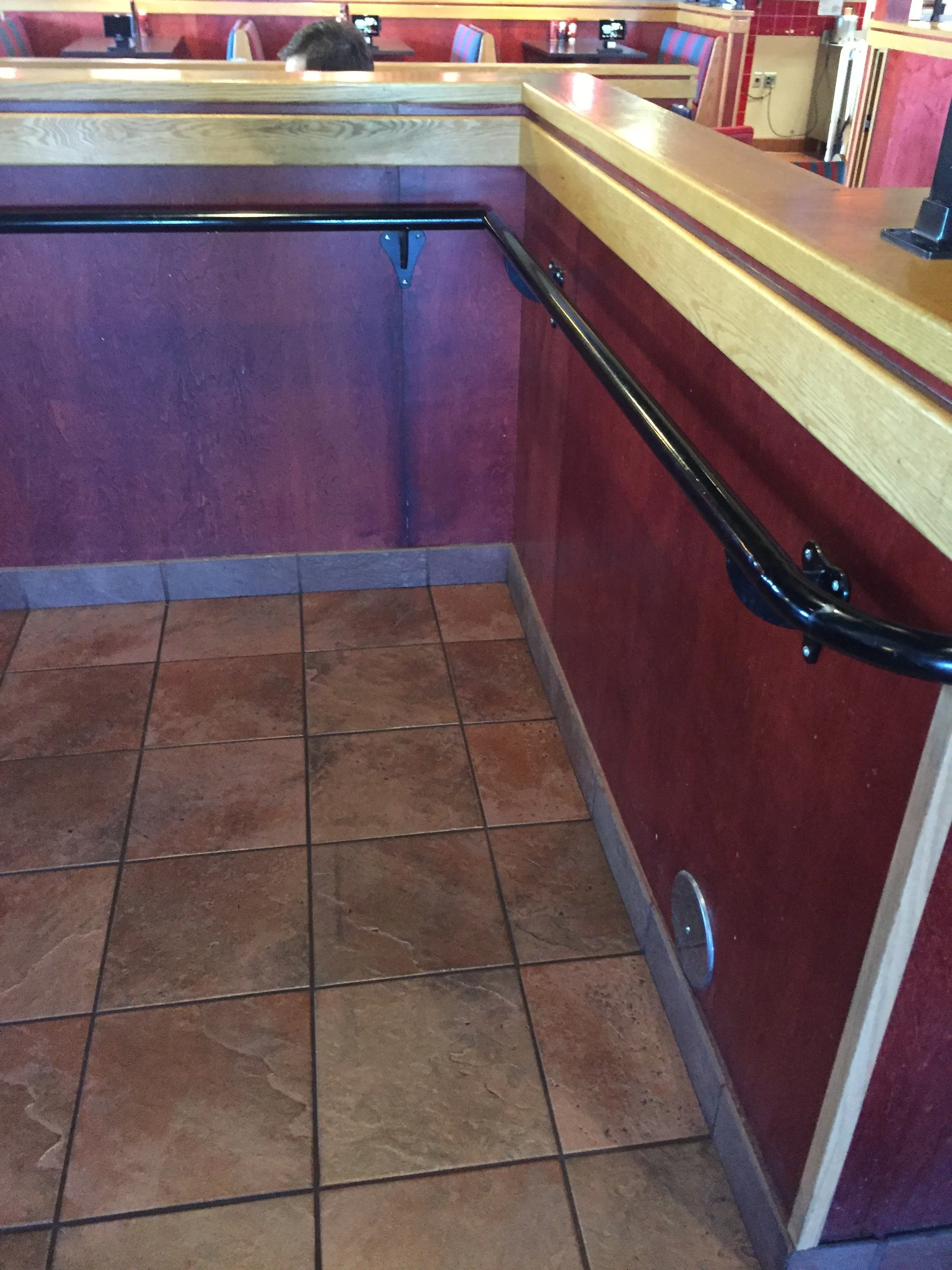 Custom Powder Coated Handrails.