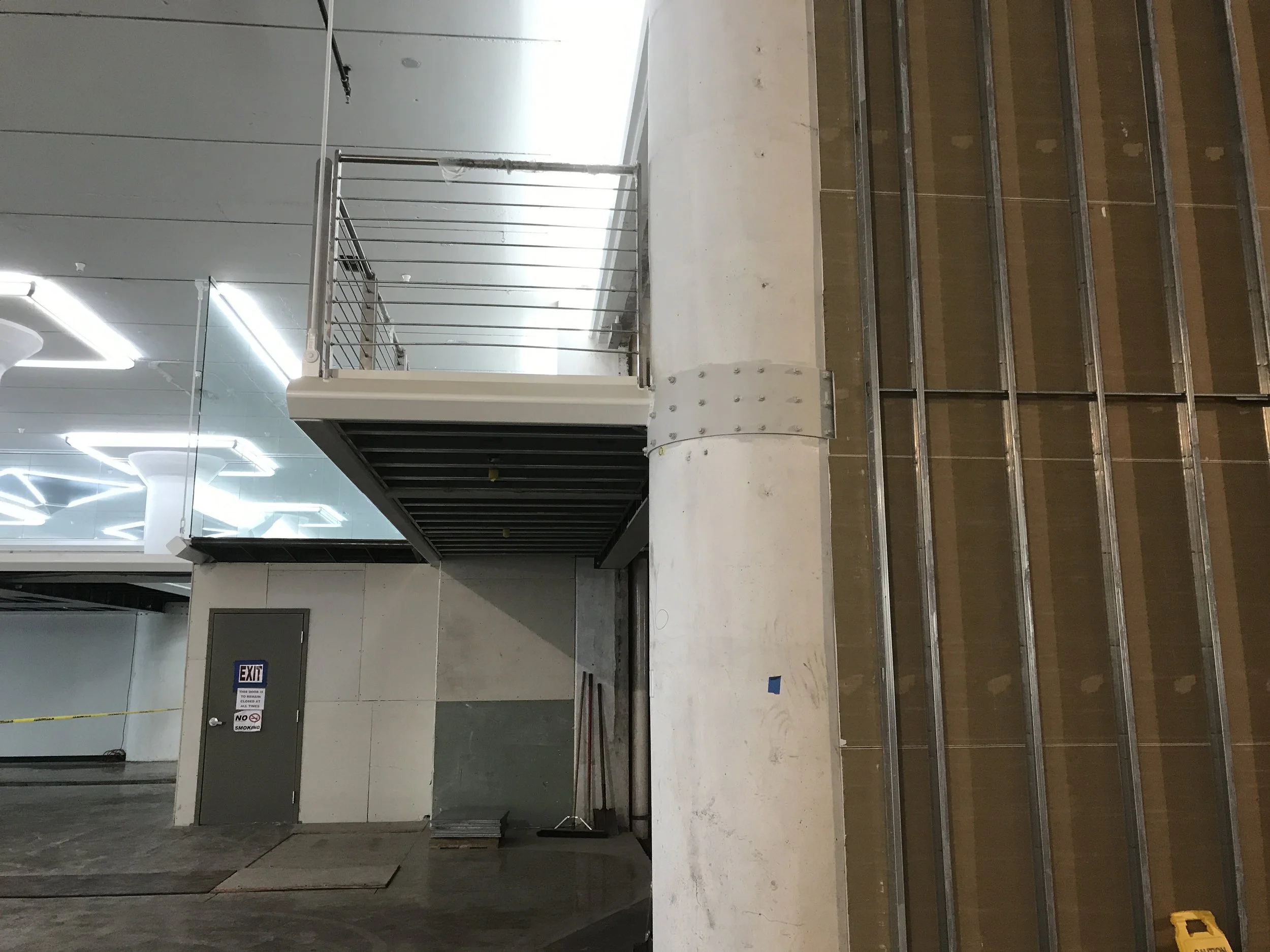 Structural Steel Framing and Mezzanine Systems Integrated into the Historic Building Redevelopment.