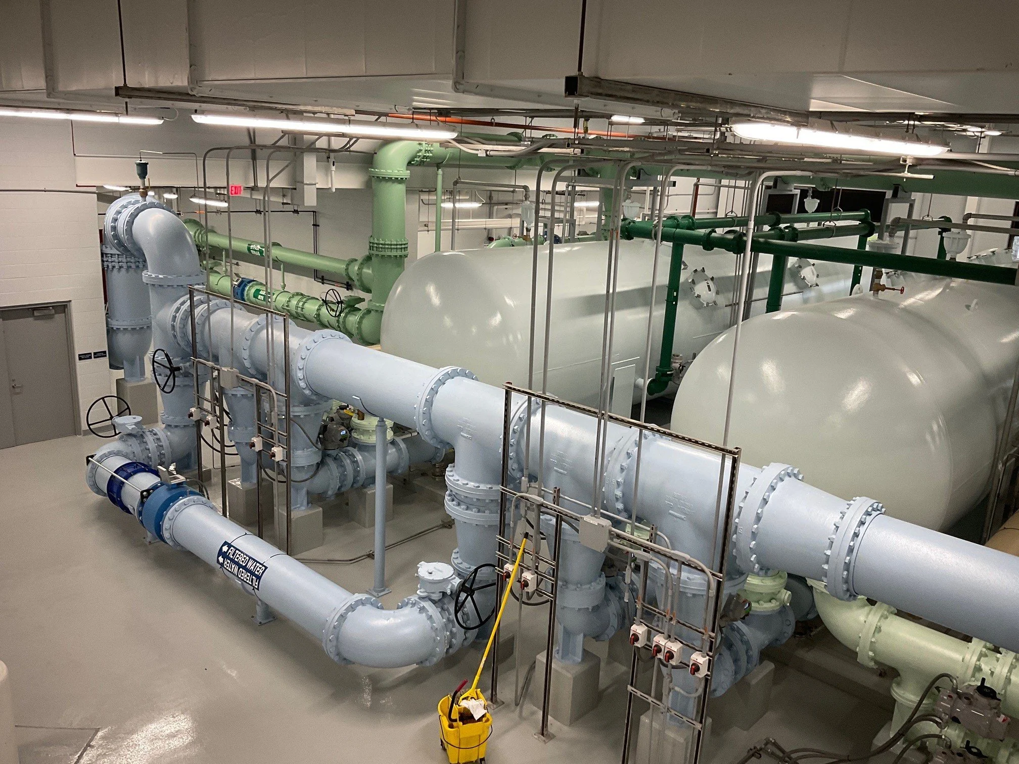 Precision-Fabricated Process Piping and Equipment Connections Supporting Critical Water Treatment Operations.