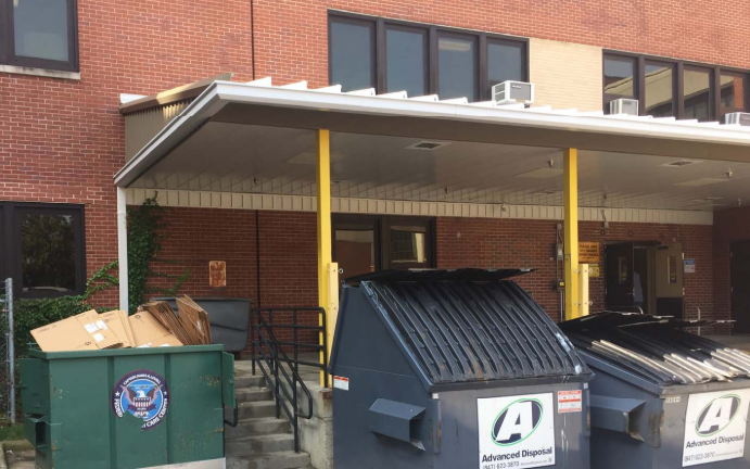 Custom-Fabricated Support Framing Integrated with Existing Facility Infrastructure.