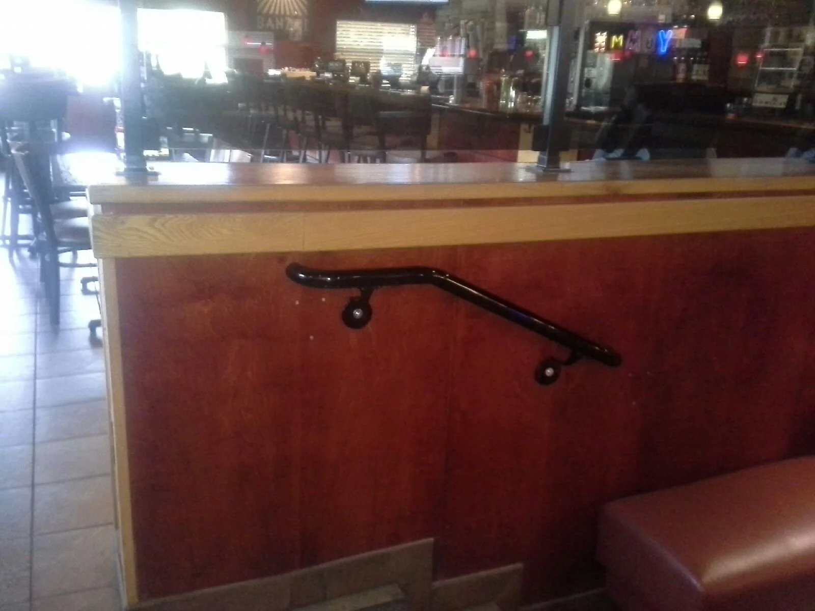 Interior Accessibility Handrails Providing Safe and Durable Circulation.