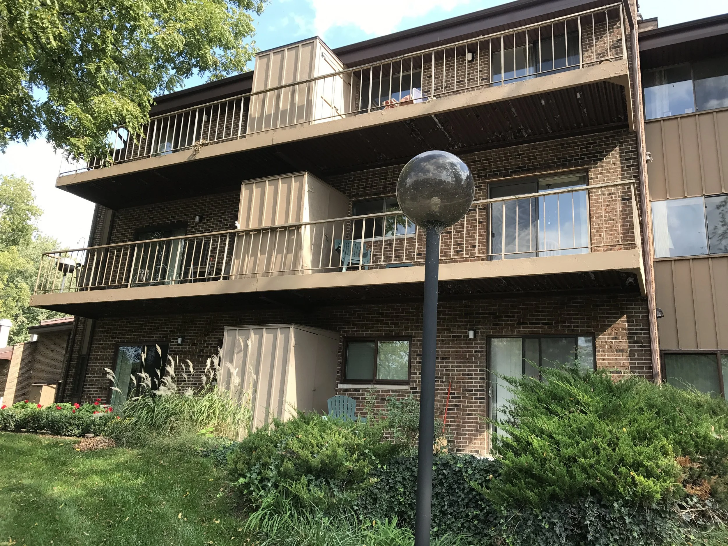 Updated Balcony Railings Enhancing Both Safety and Accessibility for Residents.