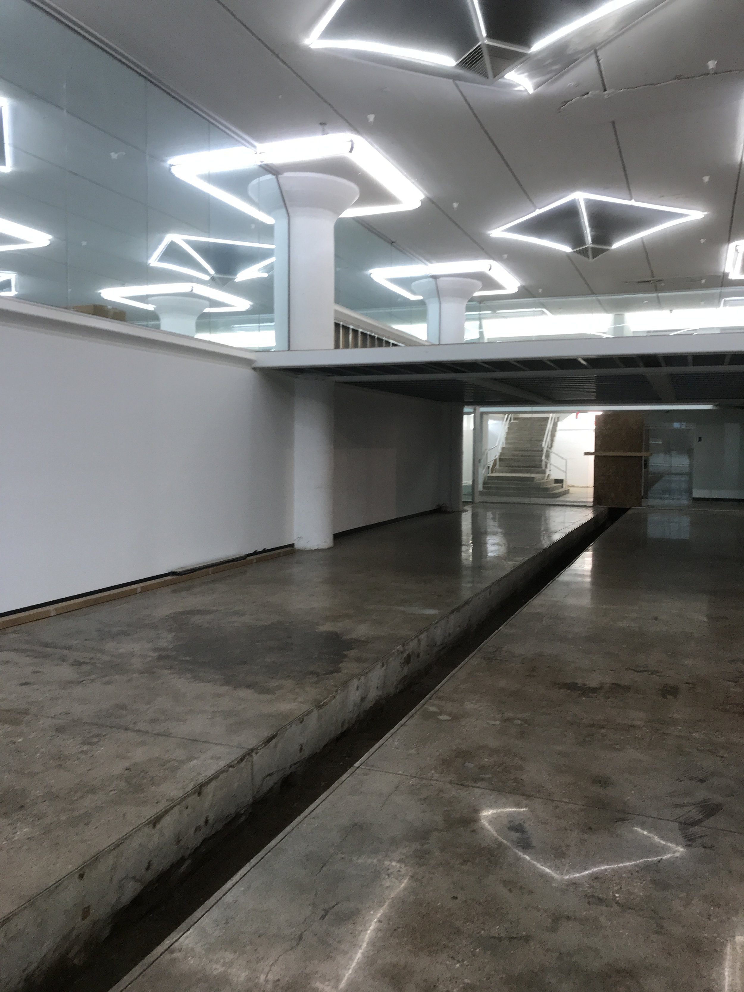 Open Floor Plan Designed to Support Flexible Commercial and Mixed-Use Occupancy.