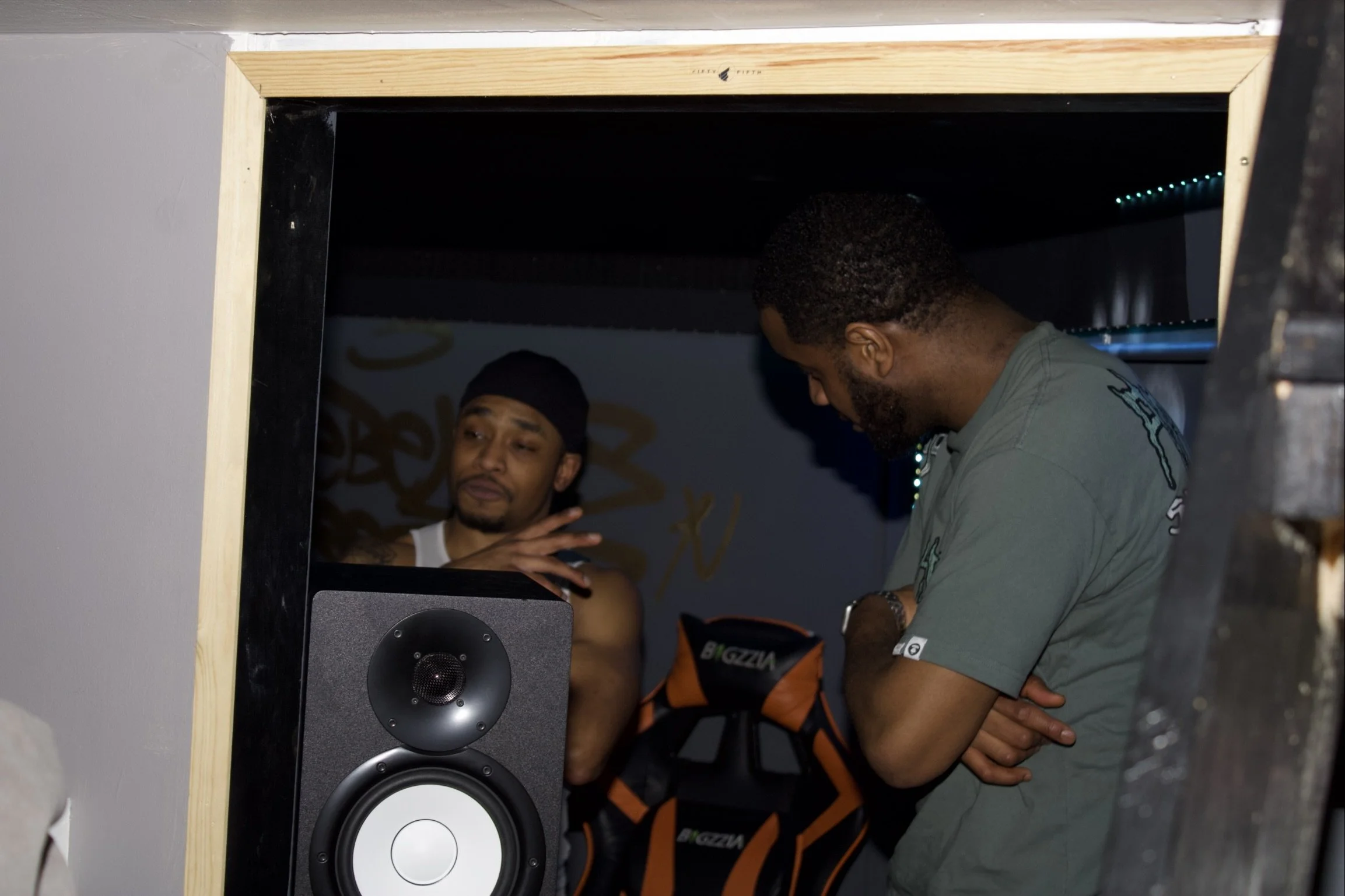 Recording session at Rebellious Records, Hackney Wick — professional recording studio East London