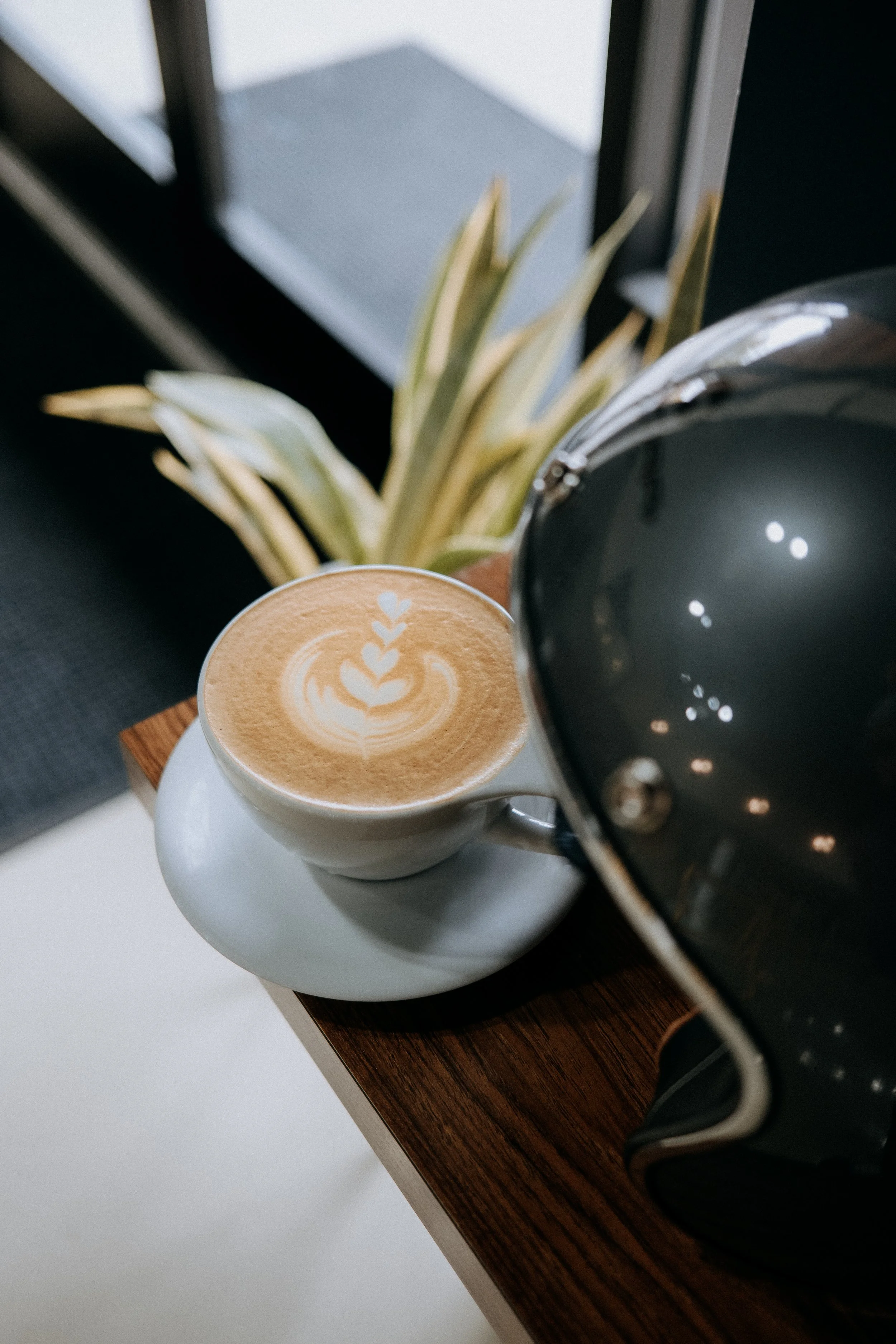 Late Art.  Motorcycle Helmet