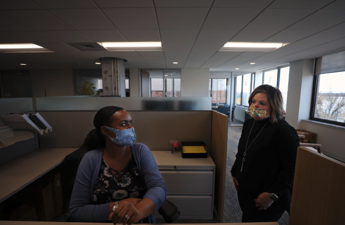 River views beckon, when office workers return