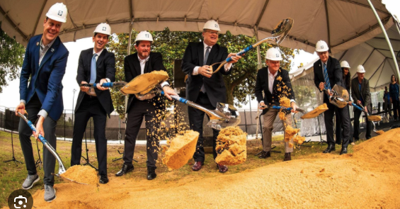 Ground broken on new Leftwich Tennis Center
