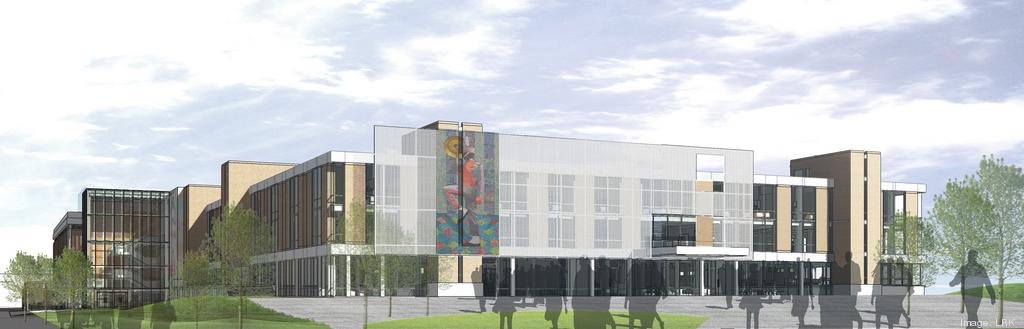 $72M Northside High project named Northside Square, gives first look