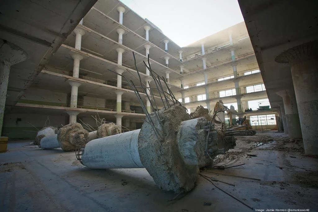 44 million pounds of concrete makes a positive impact at Crosstown Concourse