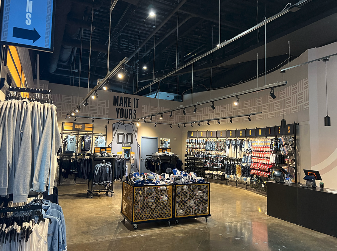 Attention shoppers: FedExForum expands Grizzlies Den