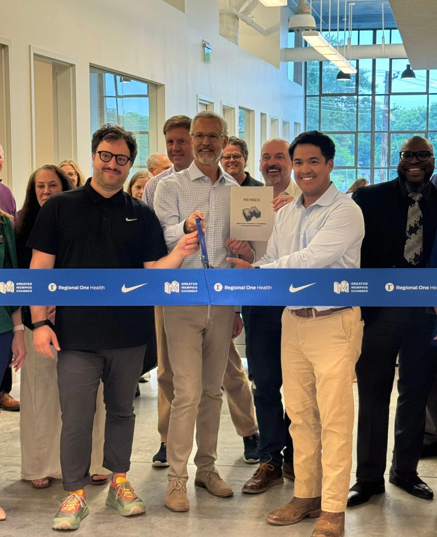 Another Crosstown project in the books. 🎉✂️

We recently celebrated the ribbon cutting for CoWork at Crosstown Concourse, bringing new flexible workspace to the heart of Memphis for entrepreneurs, creatives, and growing businesses. Excited to see an