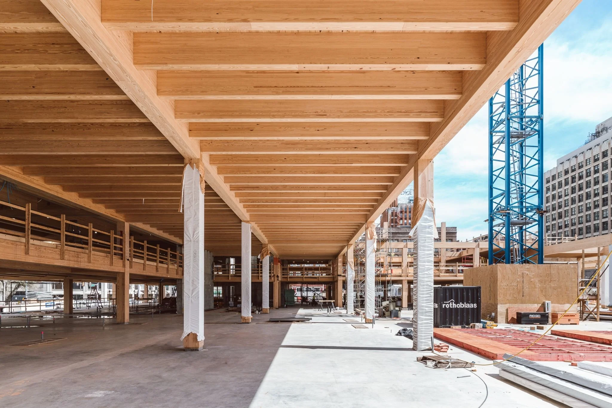 INNOVATIVE MASS TIMBER CONSTRUCTION, THE FIRST OF ITS KIND IN THE REGION