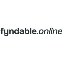 Fyndable.online logo in black and gray text