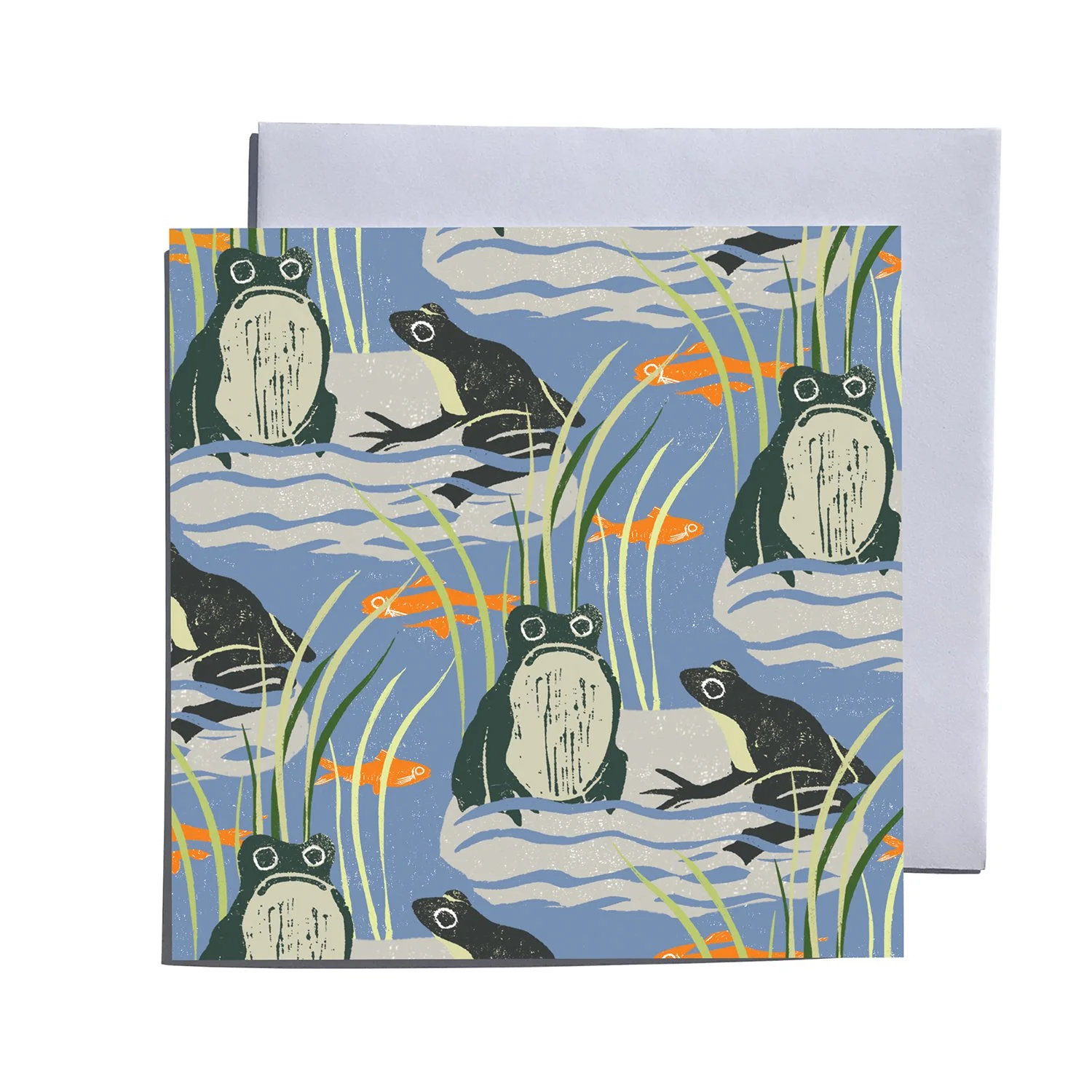What do you say Frog? Blank Art Card
