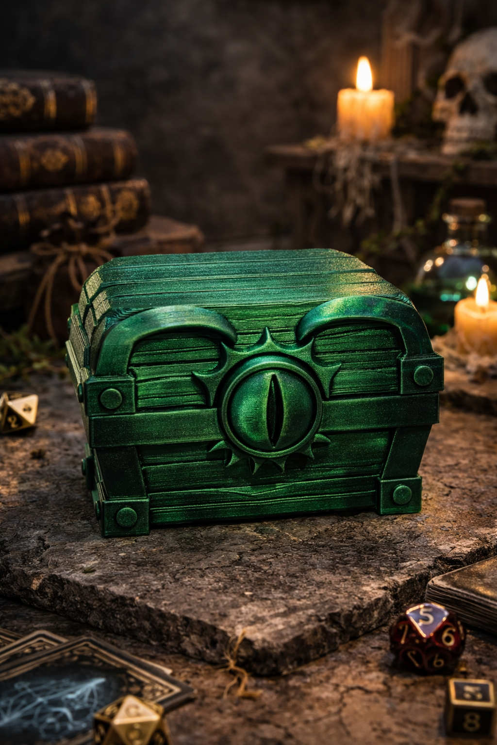 Mystic Eye Deck Box - 3D Printed