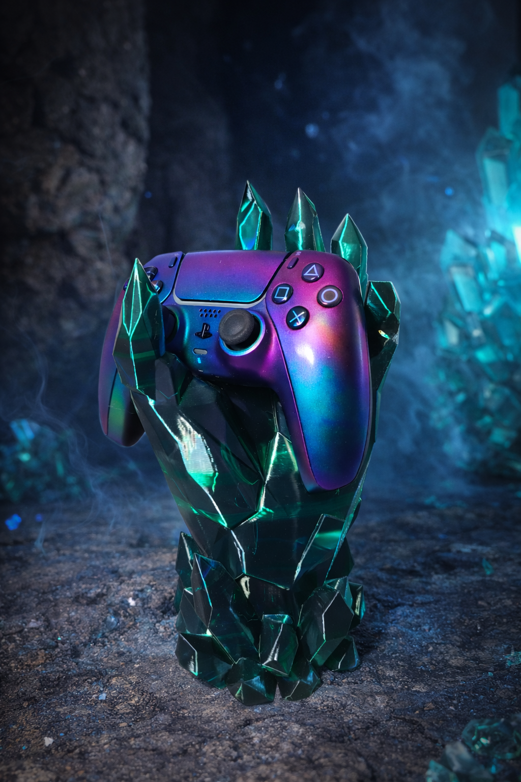 3D Printed Shard Controller Holder (Blue Black)