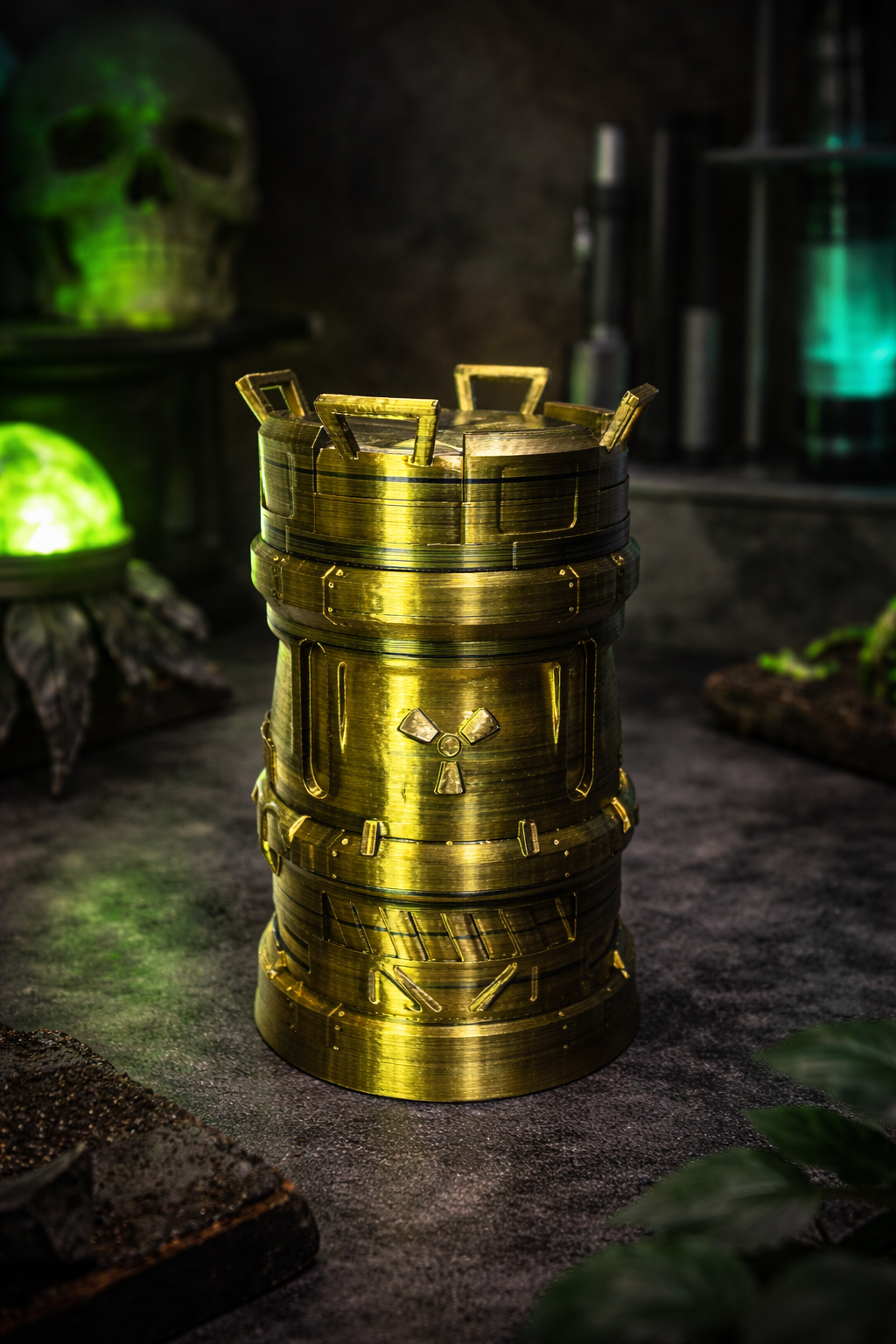 Radioactive Barrel Can Holder