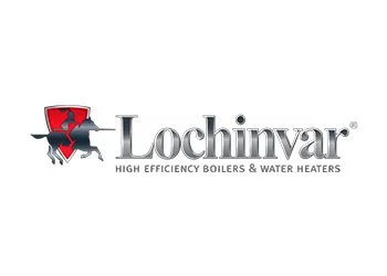 Lochinvar logo with a red and black shield and a knight's helmet, featuring the company name in silver text.
