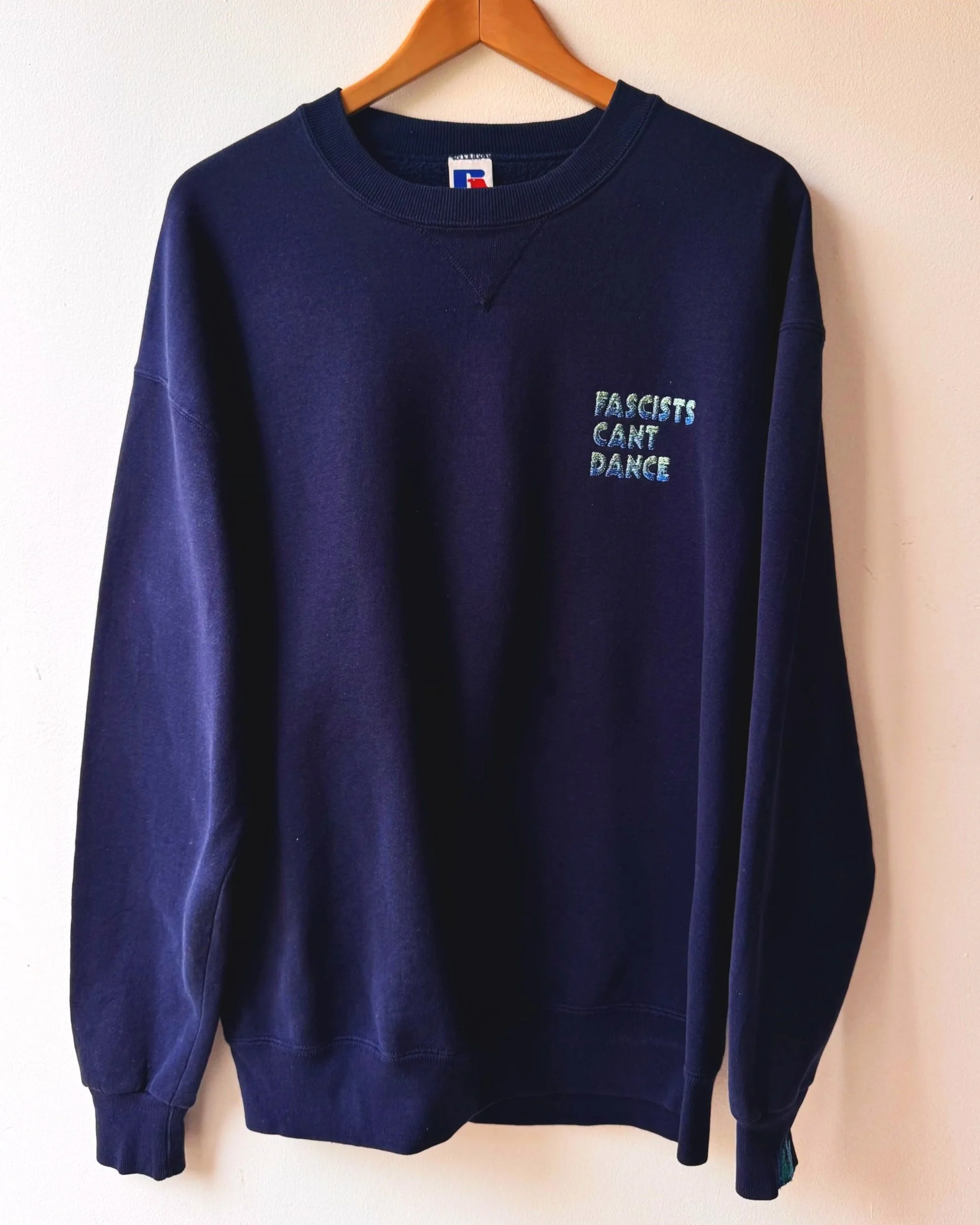 Navy Fascists Cant Dance Sweat