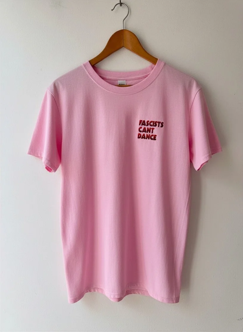 Fascists Cant Dance Tee shirt