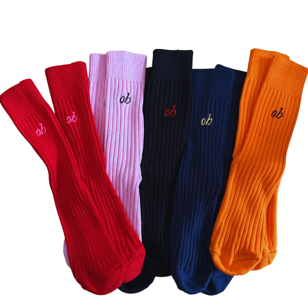 Small 'Oh' socks