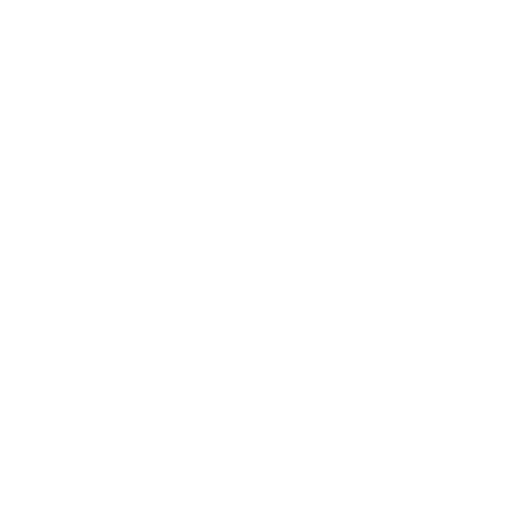 Icon of an open door with a doorknob on a black background.