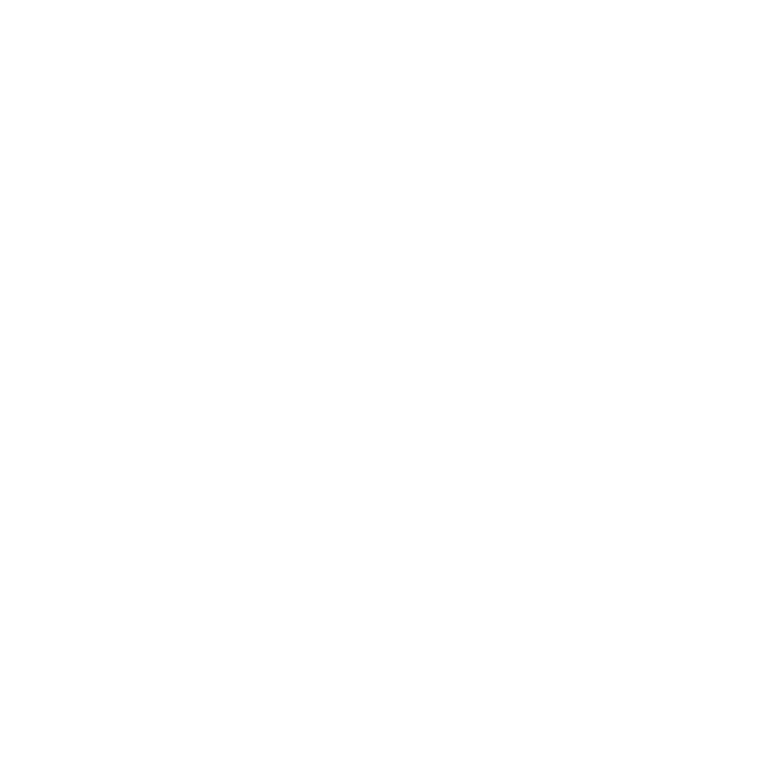 Outline of a swimming pool ladder with wavy lines representing water underneath, all in white on a black background.