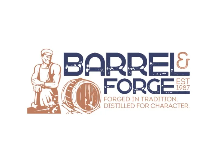 Barrel & Forge/ American Heritage & Whiskey Brand Identity