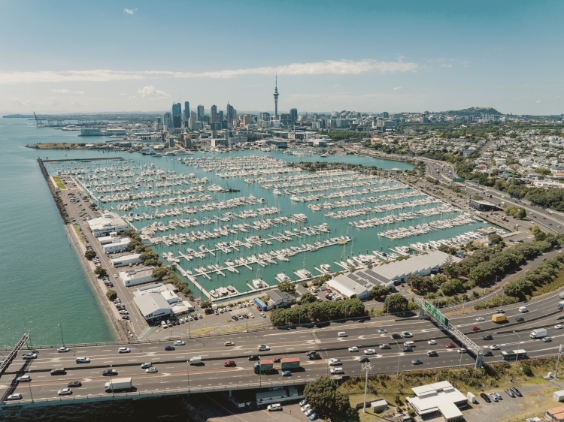 Westhaven Marina/ Freemans Bay, Auckland, NZ