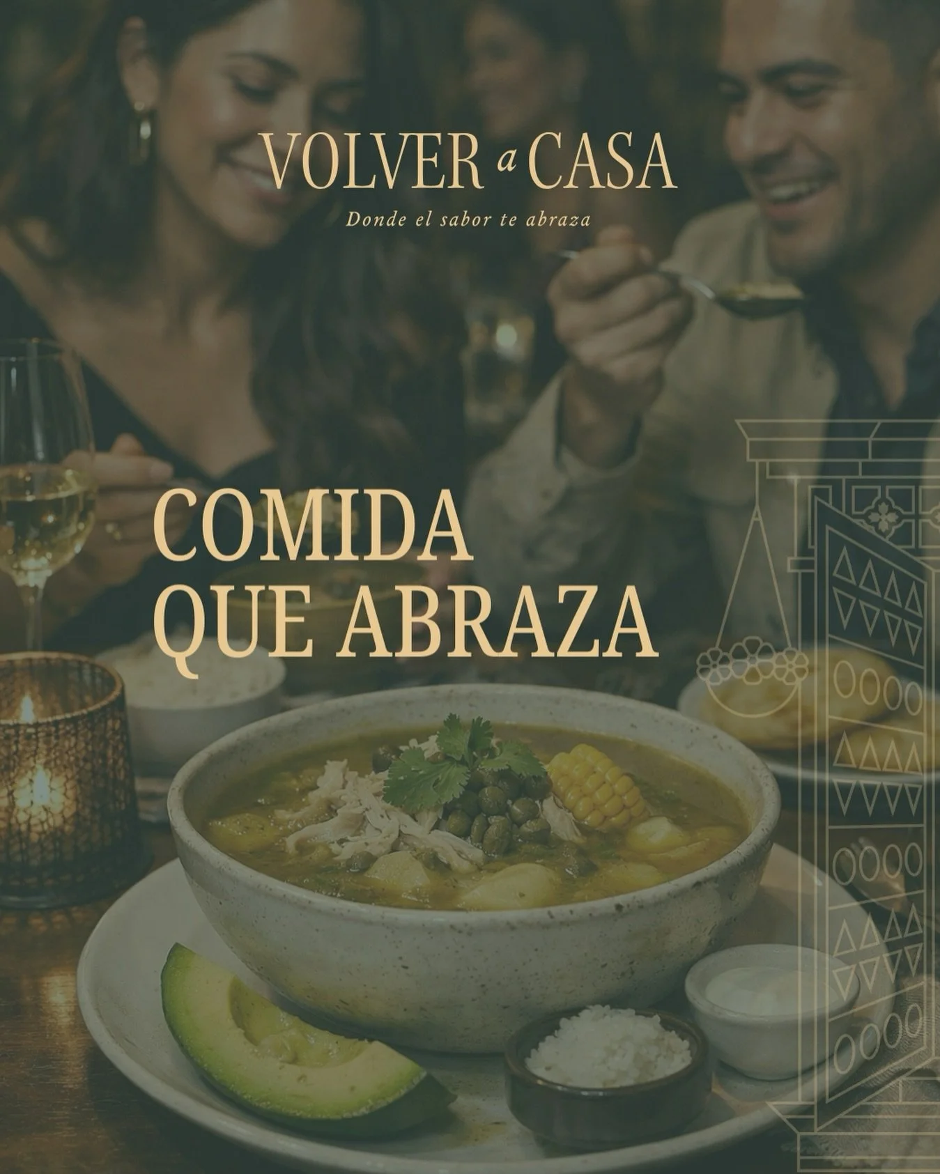 En Volver a Casa no eres cliente.
Eres invitado.

Porque la verdadera diferencia de un lugar
no est&aacute; solo en lo que sirve,
sino en c&oacute;mo te hace sentir.

En muchos restaurantes todo es r&aacute;pido:
servicio autom&aacute;tico, mesas que