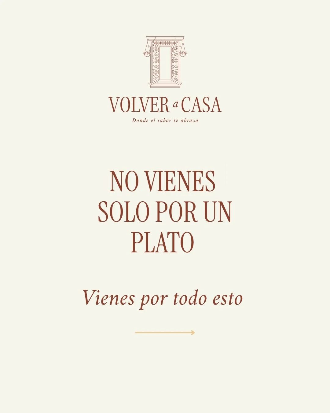 No vienes solo por un plato.

Vienes por ese sabor que te recuerda a casa&hellip;
aunque no sepas explicarlo.

Por ese momento en el que te detienes,
bajas el ritmo
y vuelves a disfrutar de verdad.

Vienes por lo que te llena,
pero no solo el est&oac