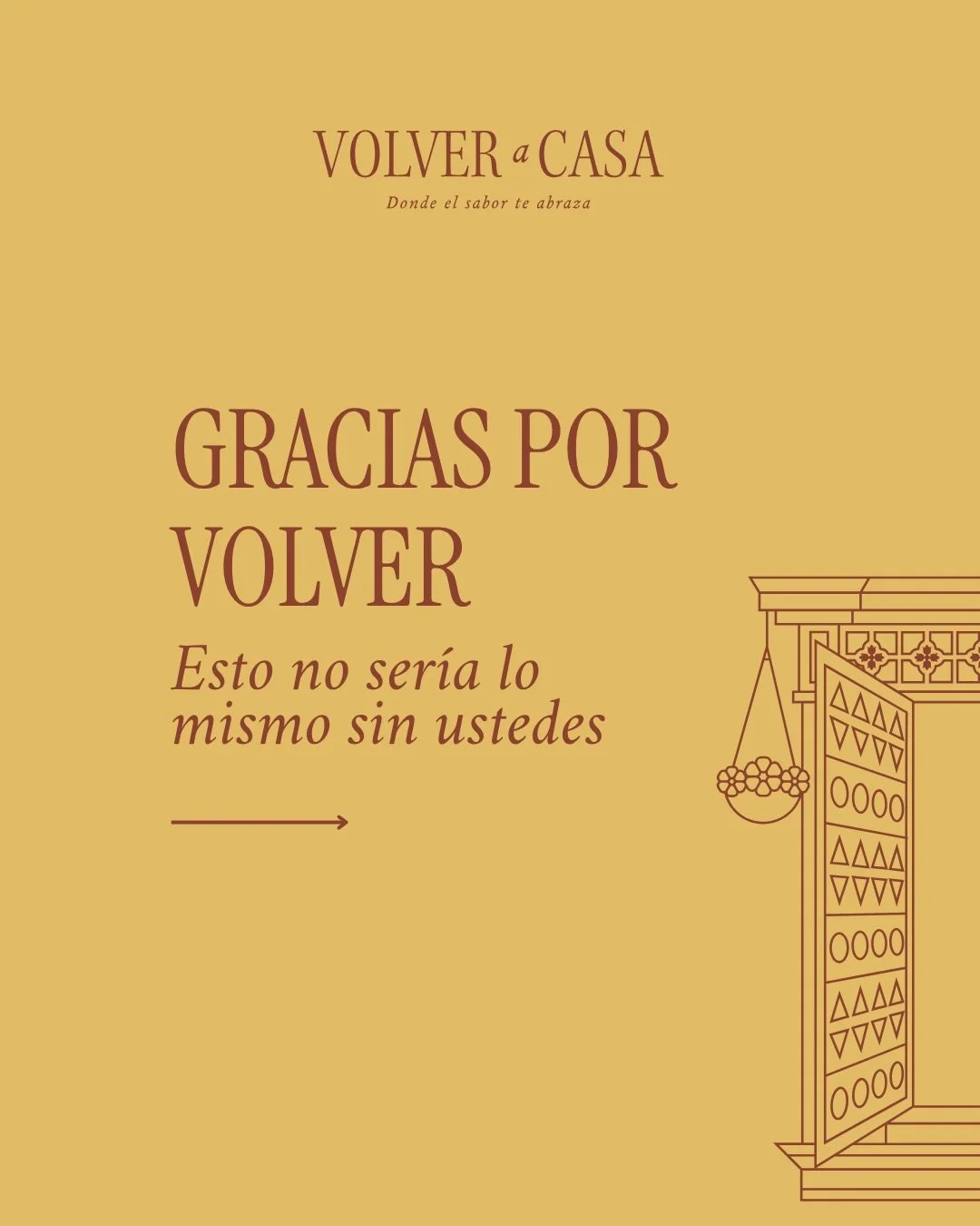 Esto no ser&iacute;a lo mismo sin ustedes.

Sin cada mesa ocupada.
Sin cada conversaci&oacute;n compartida.
Sin cada persona que decidi&oacute; entrar&hellip;
y quedarse un poco m&aacute;s.

Gracias por elegirnos,
por confiar en lo que estamos creand