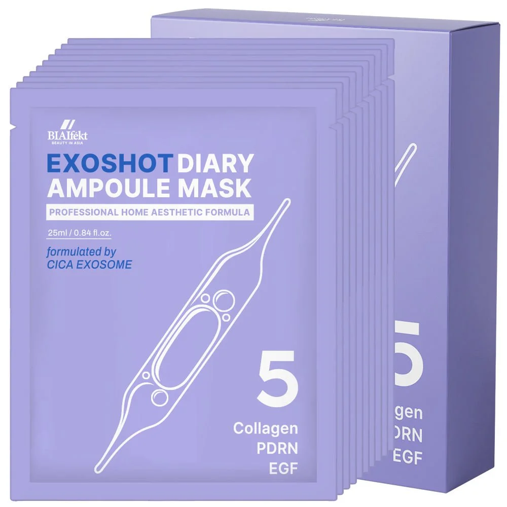 BIAlfekt - Exoshot Diary Ampoule CICA Exosome Recovery Masks