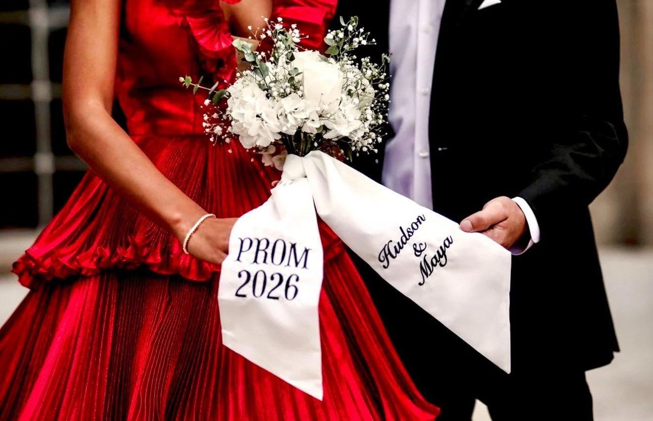 Floral Bouquet Sash