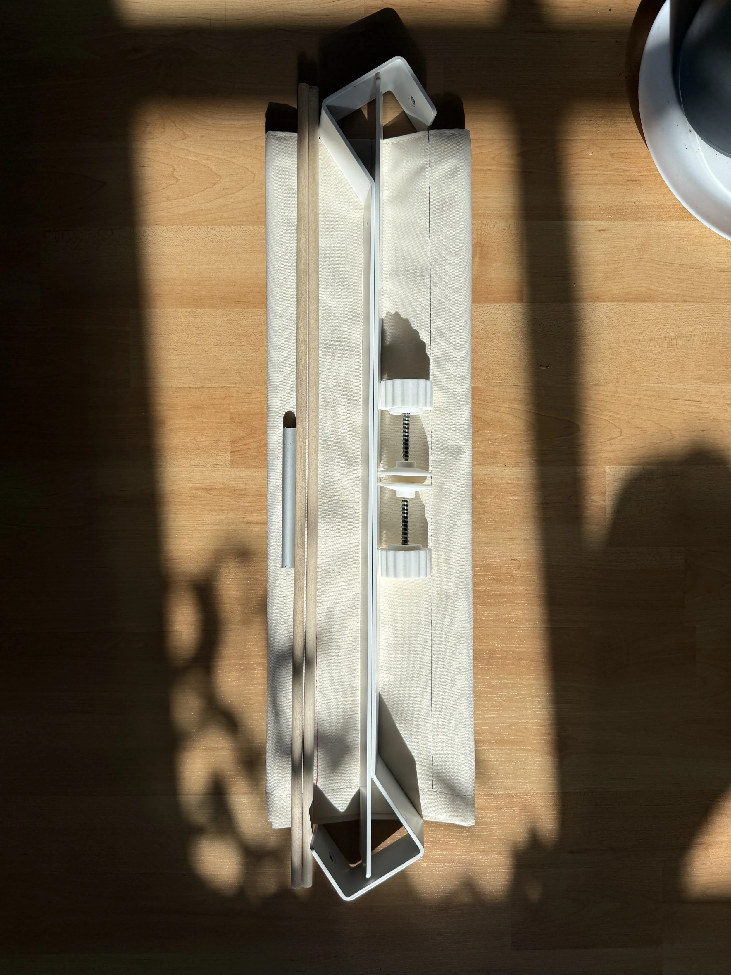 Flat-pack awning by Shaded