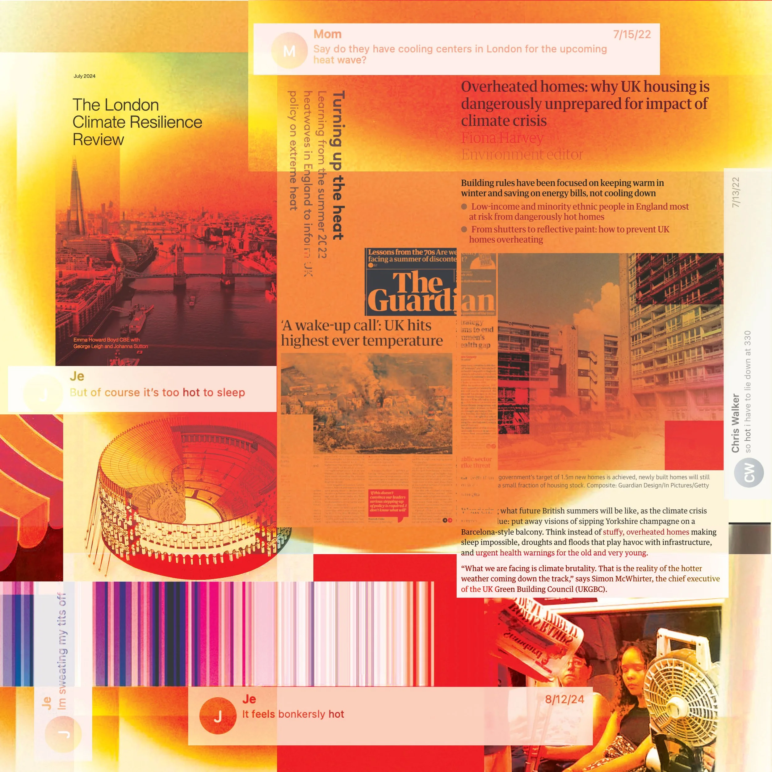 Overheating heat waves UK solutions