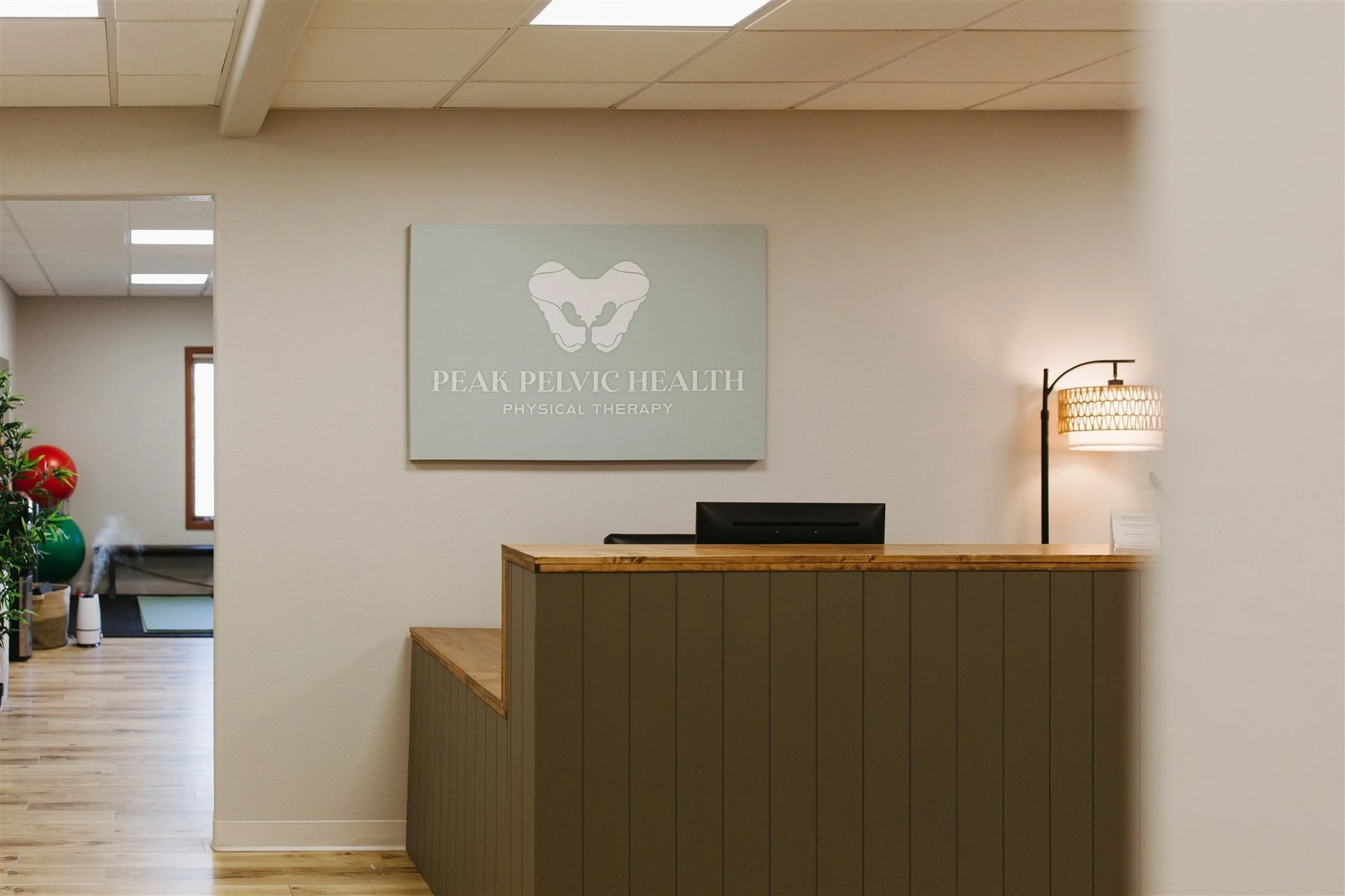 Peak Pelvic Health a pelvic therapy clinic in colorado springs entry way