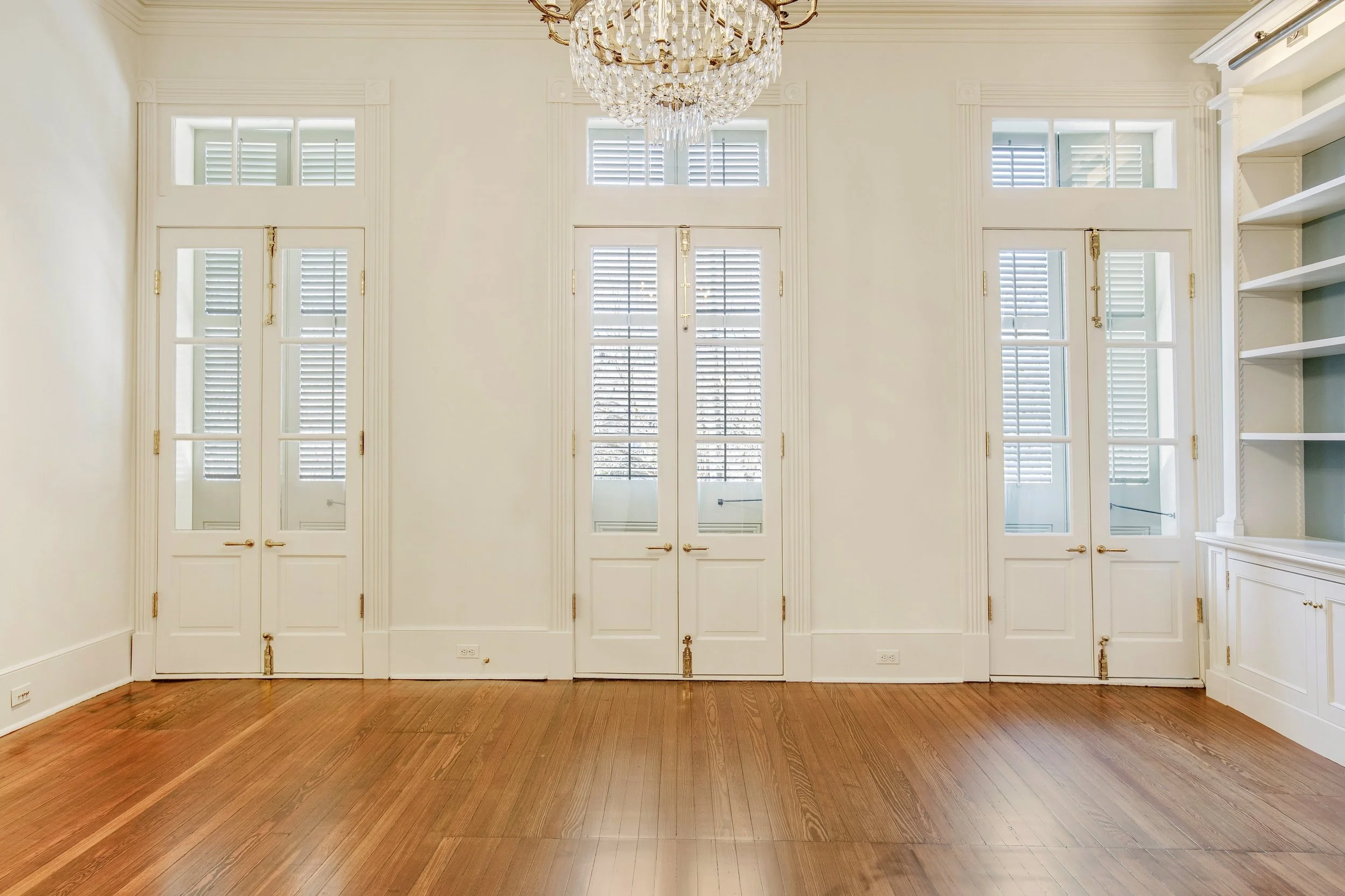 custom french doors, reproduction of historic doors