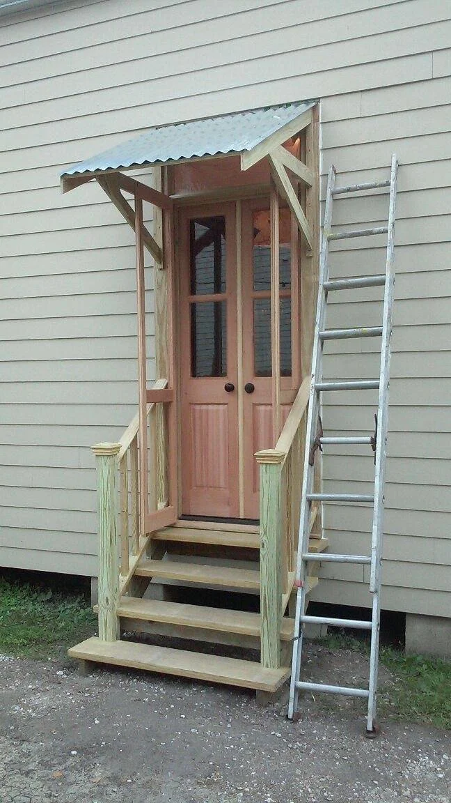 custom built exterior doors, spanish cedar