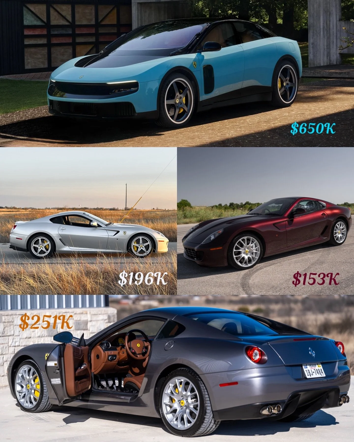 Pssssst, Ferrari owners we have a great deal for you 😄 3 MMWX converted 599&rsquo;s and you&rsquo;ll save $50k 😄

On a real note, what are your thoughts? A lot of staple  products / design usually get a lot of scrutinizing since it&rsquo;s a such a