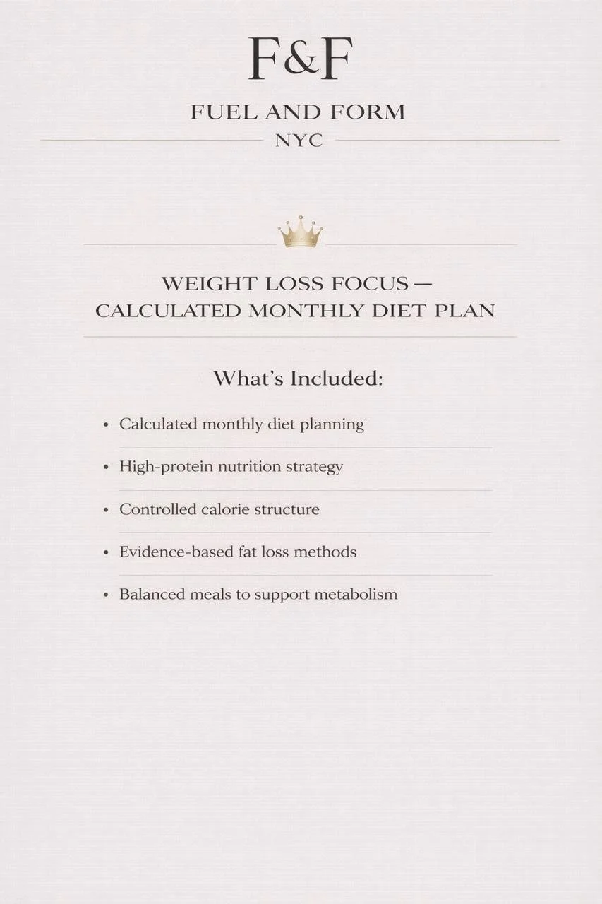 Weight Loss Focus Diet