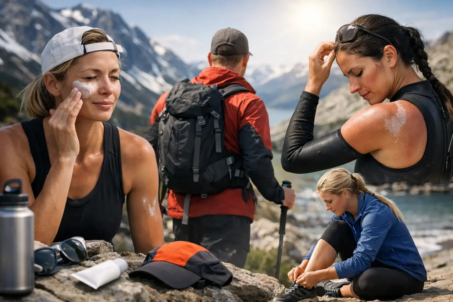 5 Sunblock Common Mistakes Outdoor Athletes Make